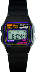 Custom Casio F91W - Custom watch face - Back To The Future Theme