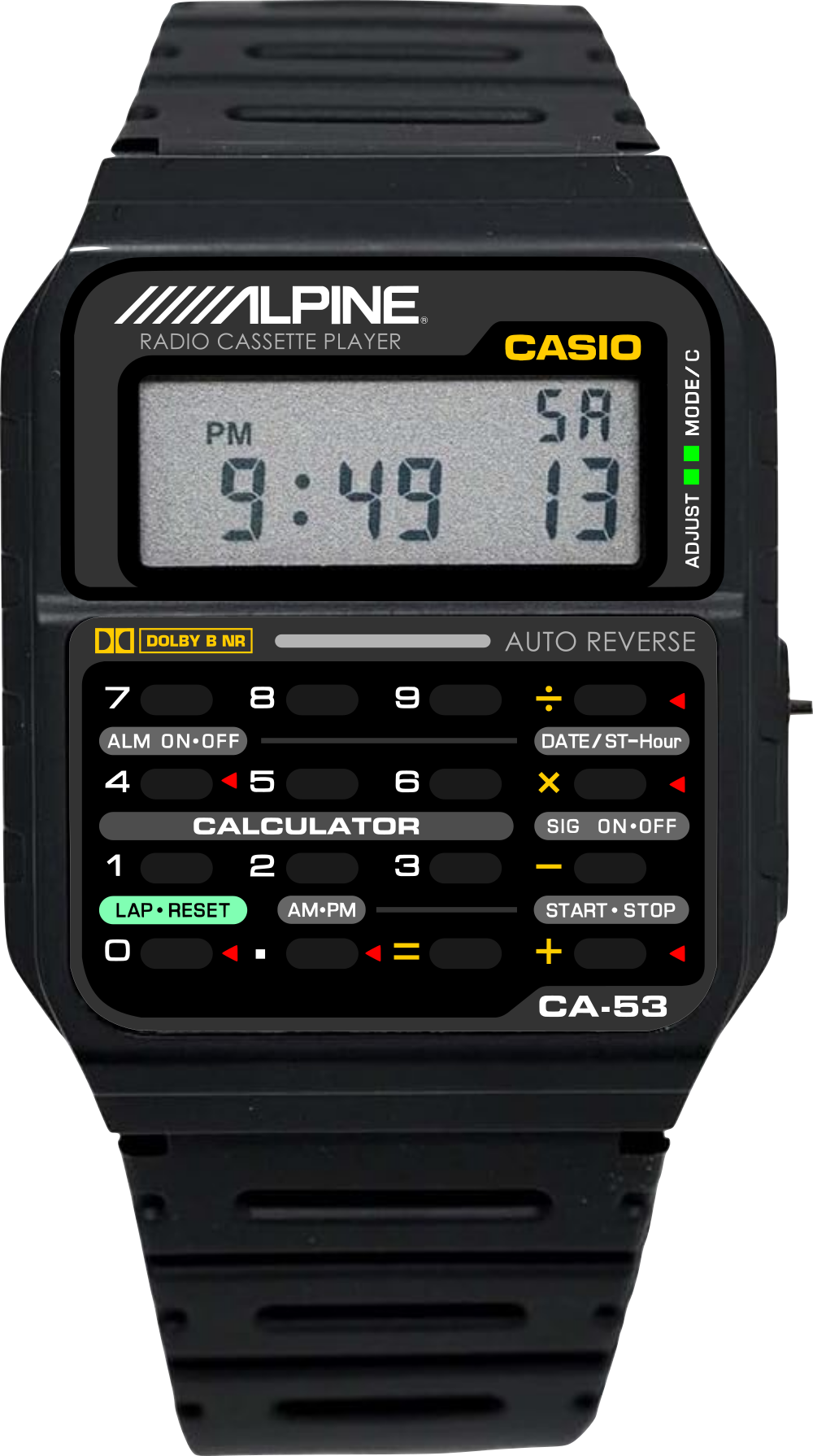 Custom Casio CA-53w - Alpine