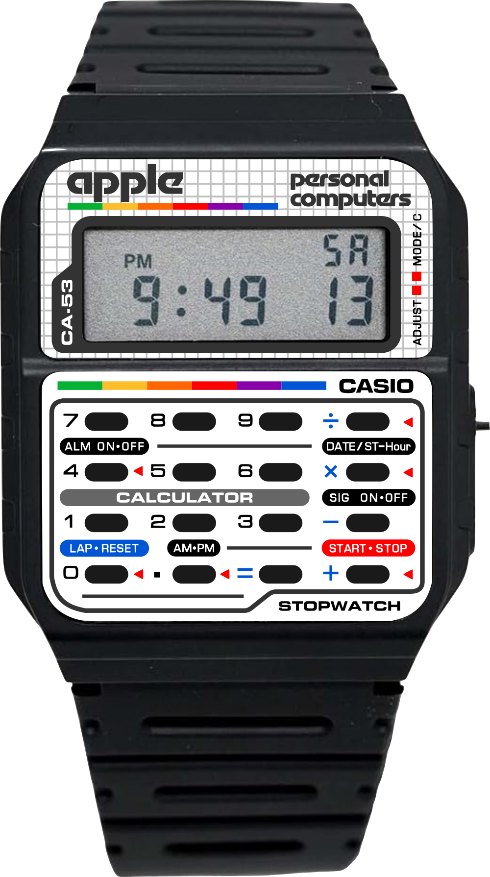 Custom Casio CA-53w - Apple Computer