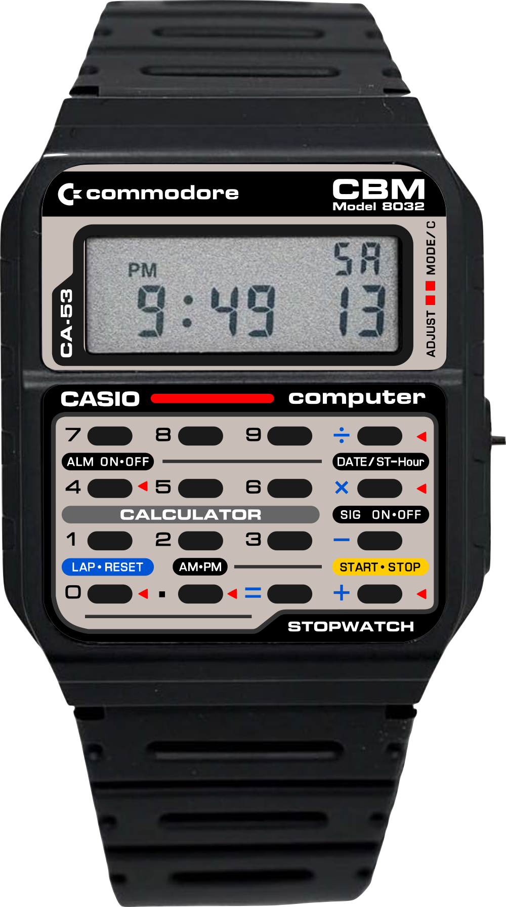 Custom Casio CA-53w - Commodore
