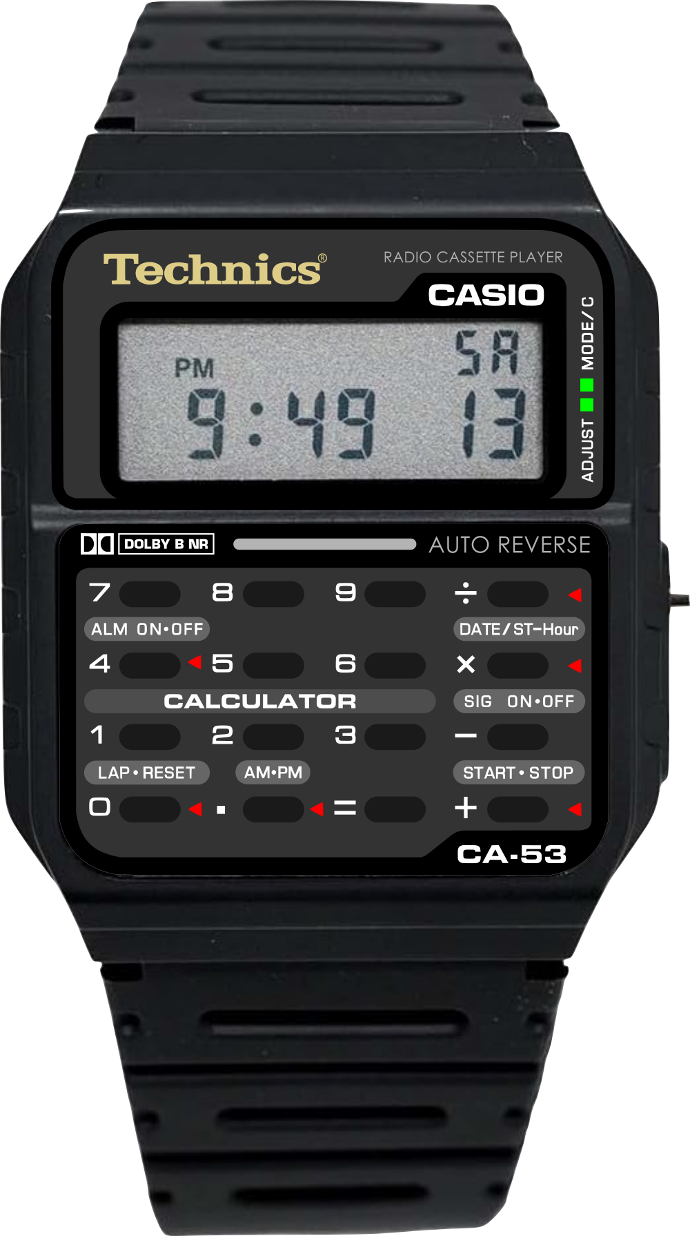 Custom Casio CA-53w - Technics