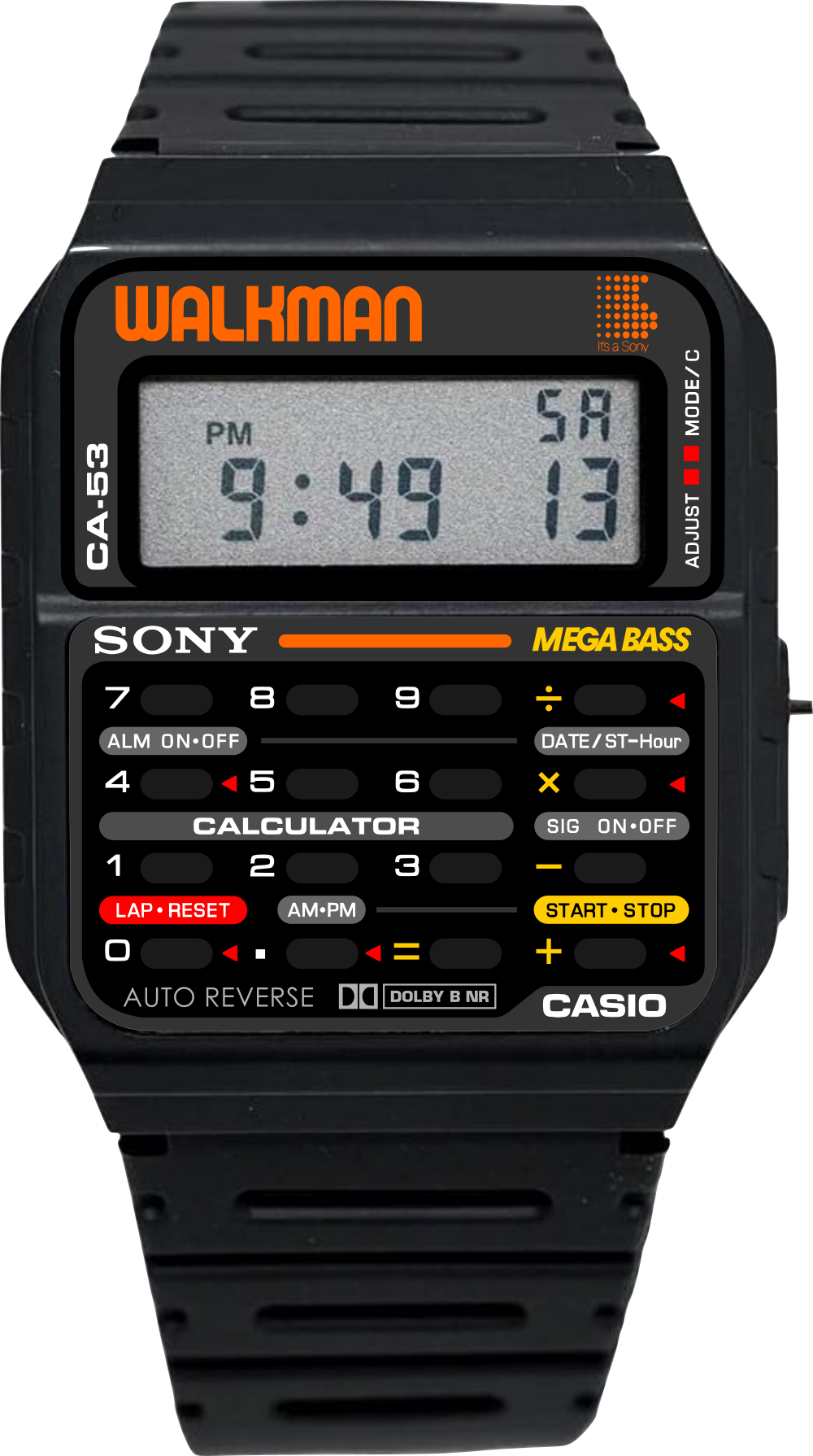Custom Casio CA-53w - Walkman