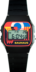 Custom Casio F91W - Custom watch face - Bauhaus Pattern