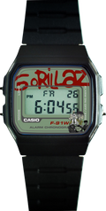 Custom Casio F91W - Custom watch face - Gorillaz Tribute
