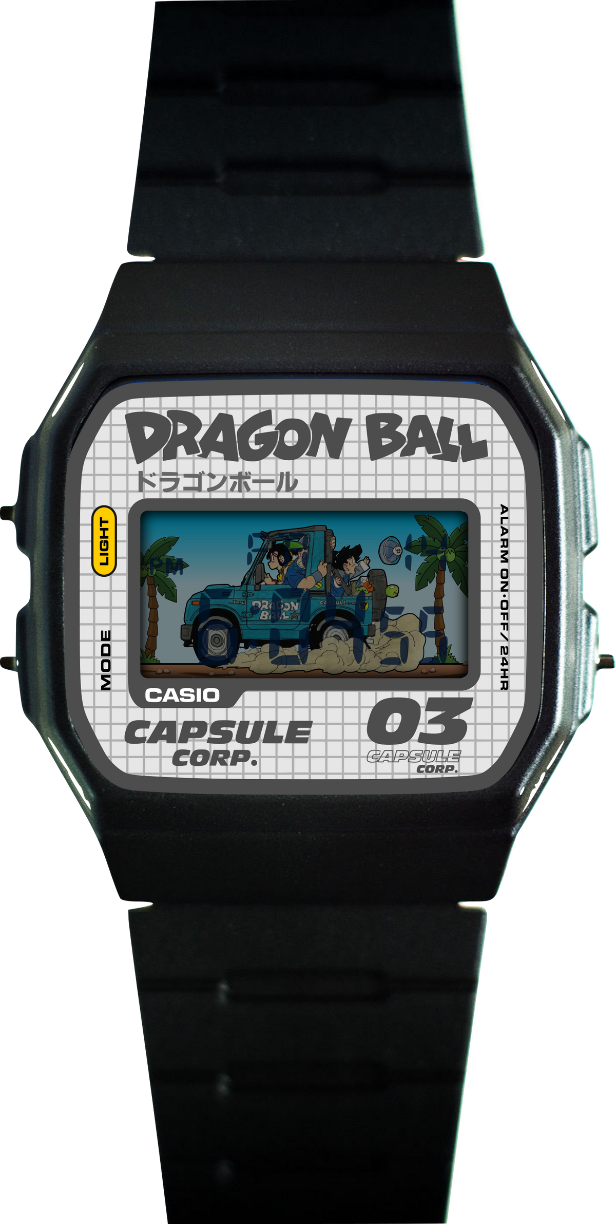 Custom Casio F91W - Custom watch face - Dragon Ball