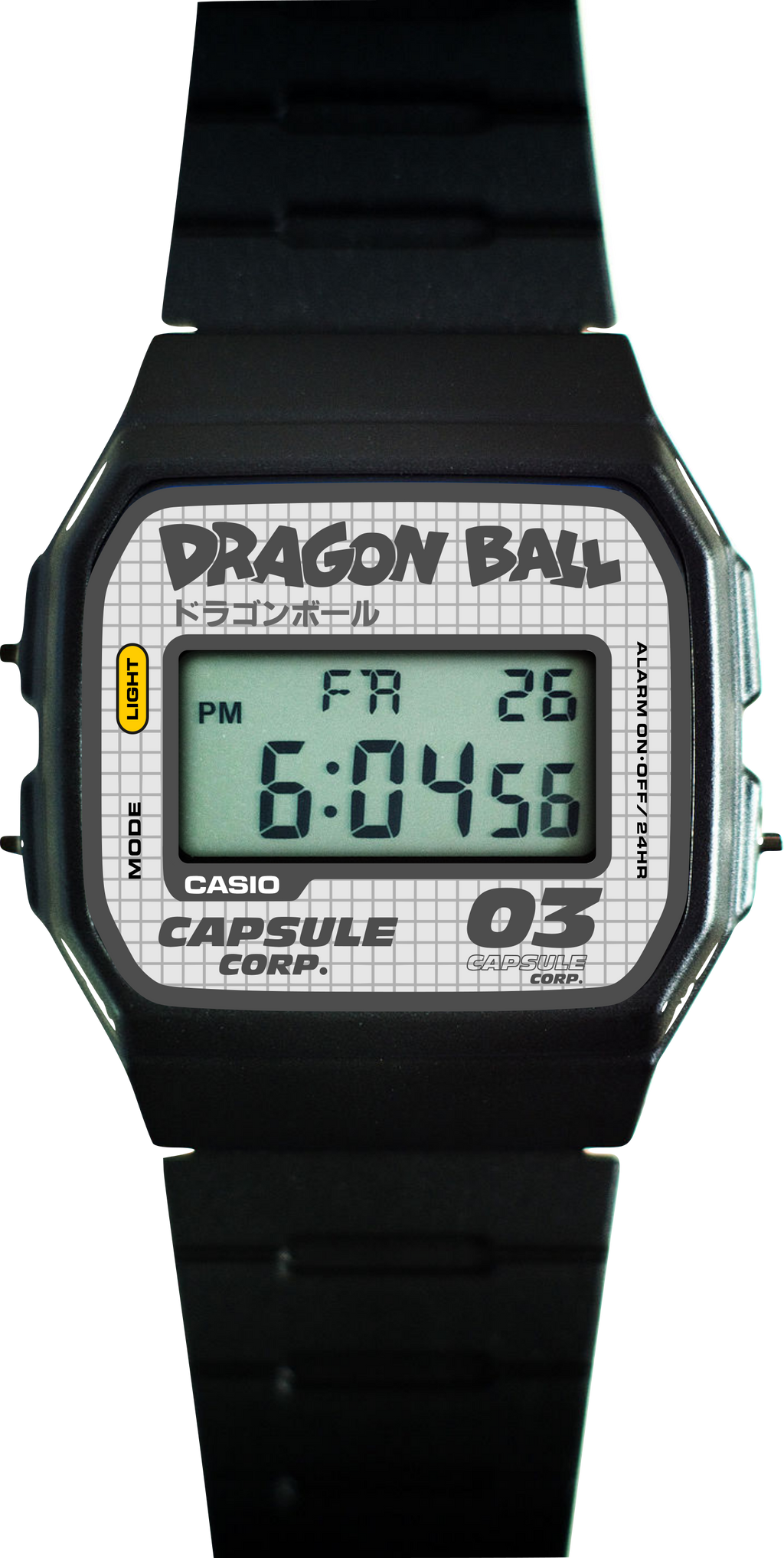 Custom Casio F91W - Custom watch face - Dragon Ball