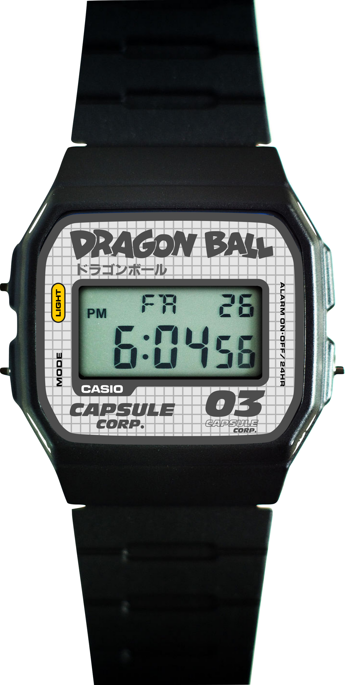 Custom Casio F91W - Custom watch face - Dragon Ball