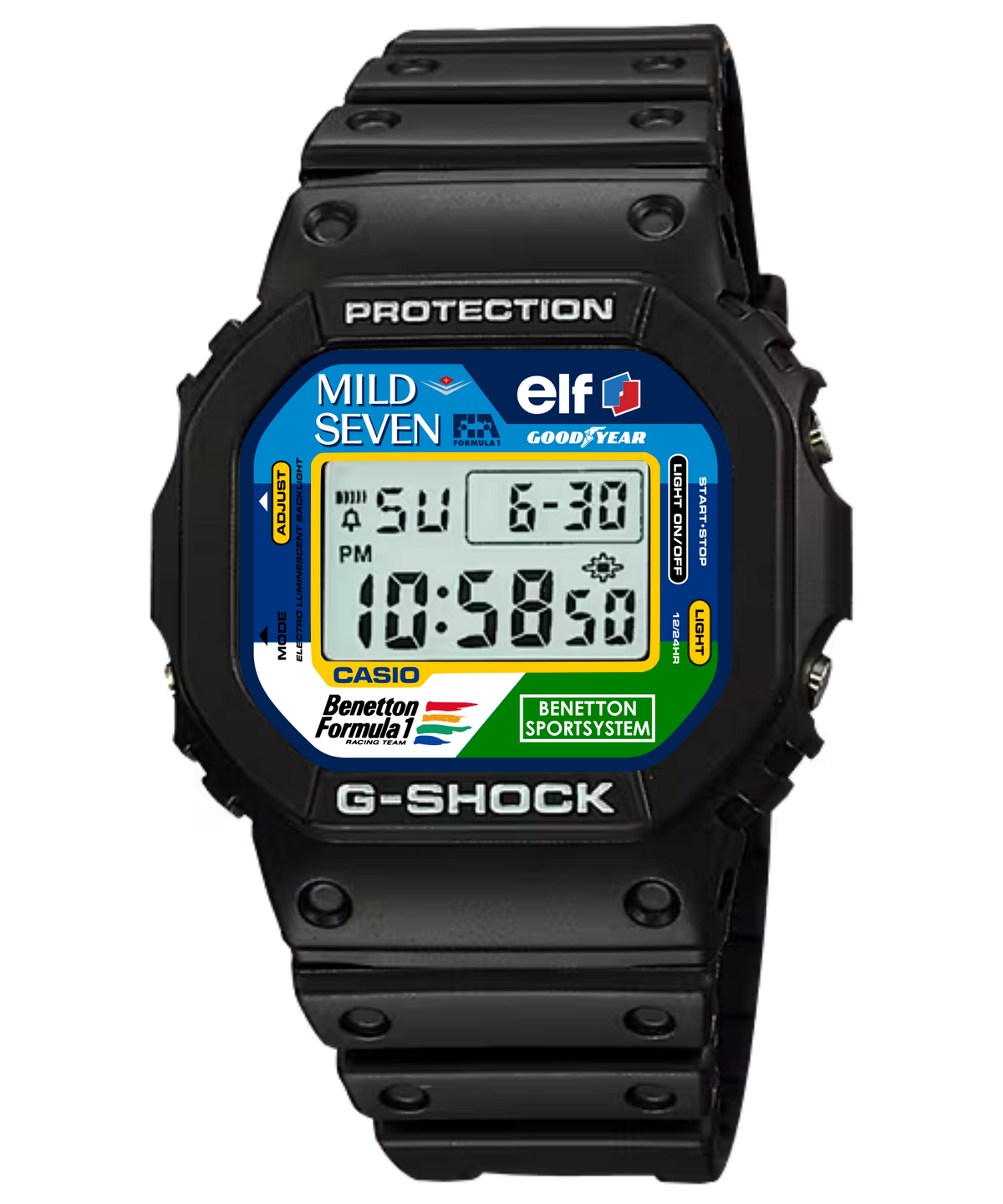DW5600 VRT - Team Benetton F1 Theme Tribute