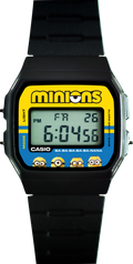 Custom Casio F91W - Custom watch face - Minions Theme