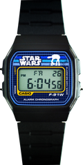 Custom Casio F91W - Custom watch face - Star Wars Theme