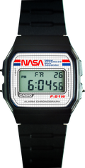 Custom Casio F91W - Custom watch face - NASA Theme