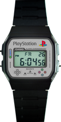 Custom Casio F91W - Custom watch face - Playstation Theme