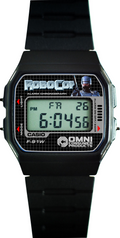 Custom Casio F91W - Custom watch face - ROBOCOP theme