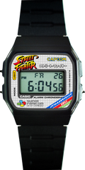 Custom Casio F91W - Custom watch face - Street Fighter