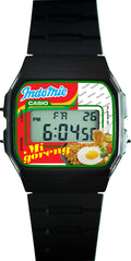 Custom Casio F91W - Custom watch face - Indomie Mie Goreng Theme