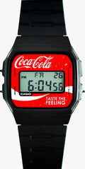 Custom Casio F91W - Custom watch face - Coca Cola Theme