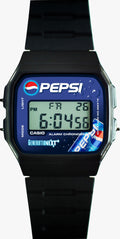 Custom Casio F91W - Custom watch face - Pepsi Theme