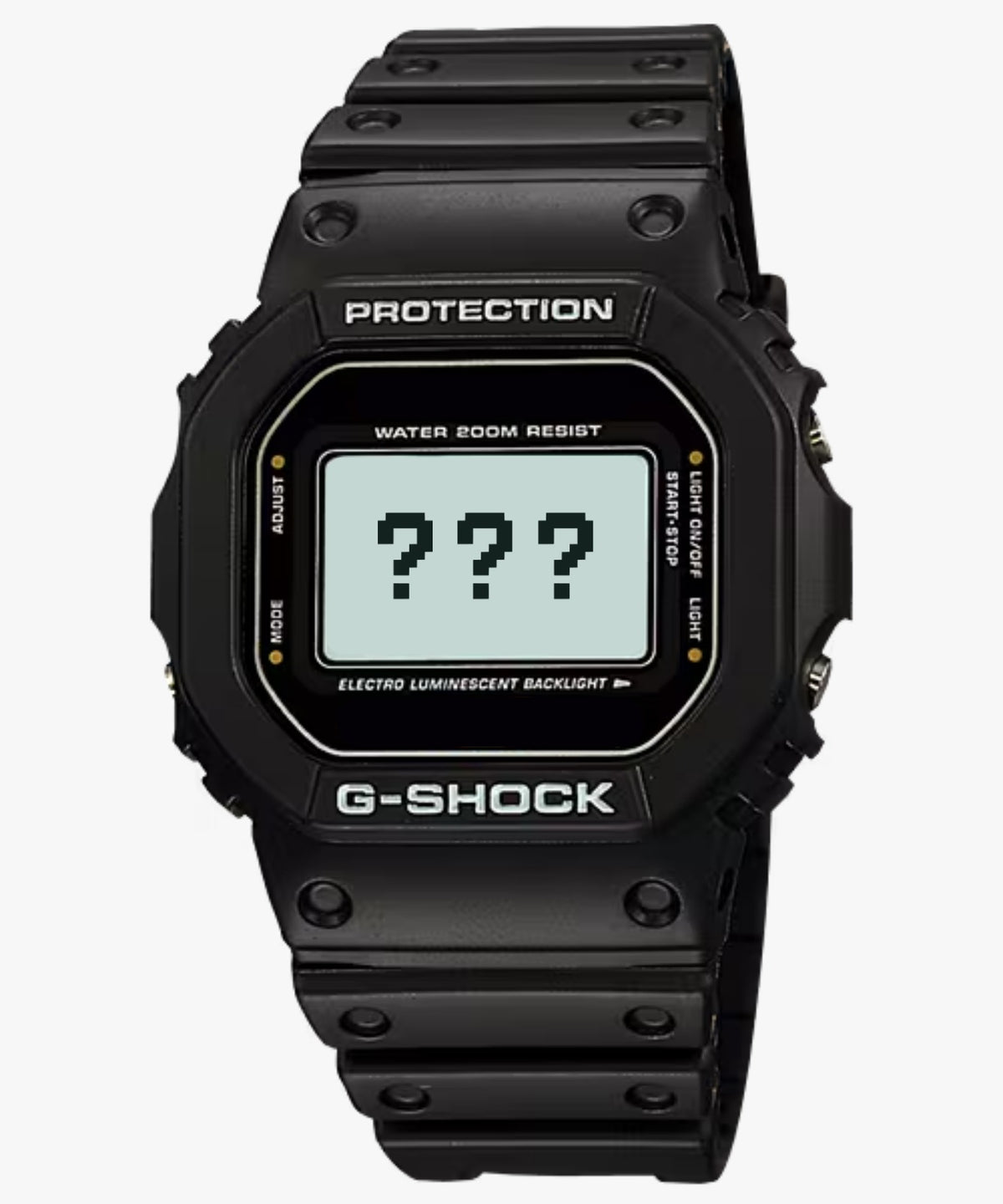 Custom Casio G Shock DW5600 - Custom watch face - CUSTOM BY ORDER