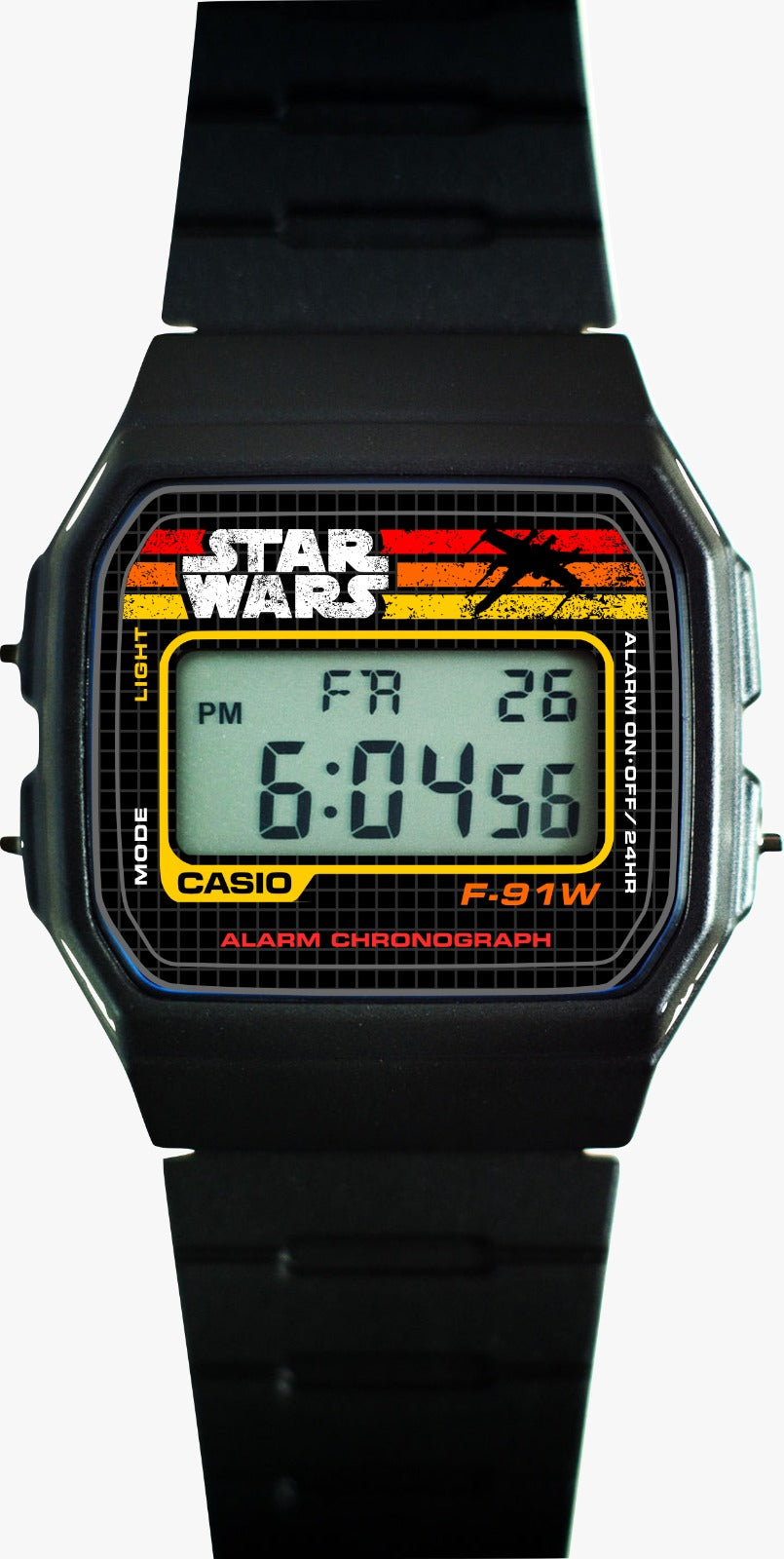 Custom Casio F91W - Custom watch face - Star Wars Theme