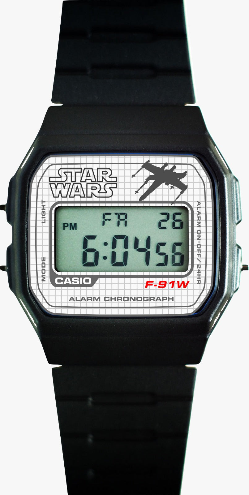 Custom Casio F91W - Custom watch face - Star Wars Theme
