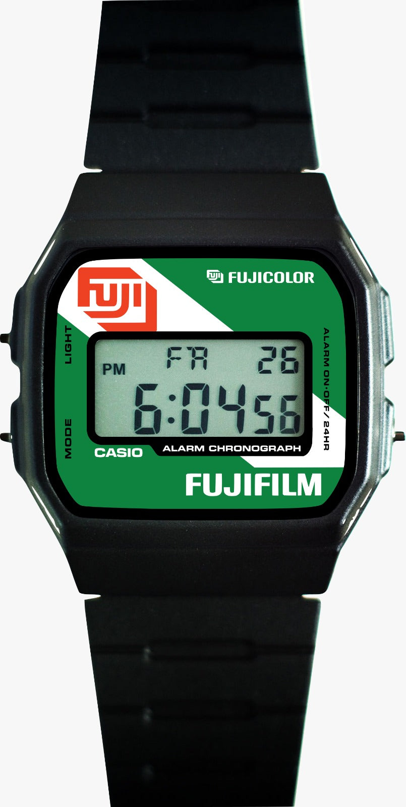 Custom Casio F91W - Custom watch face - Fujifilm Tribute